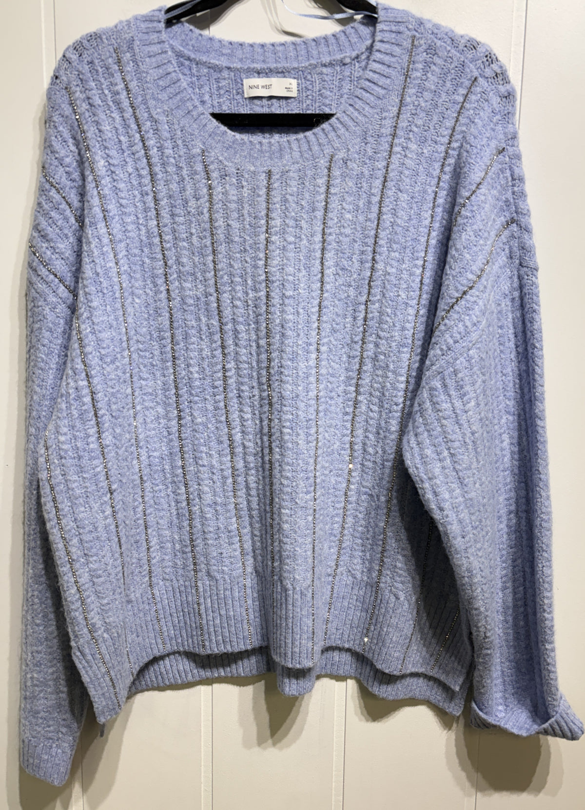 Nine West Sweater w/Diamond Detail