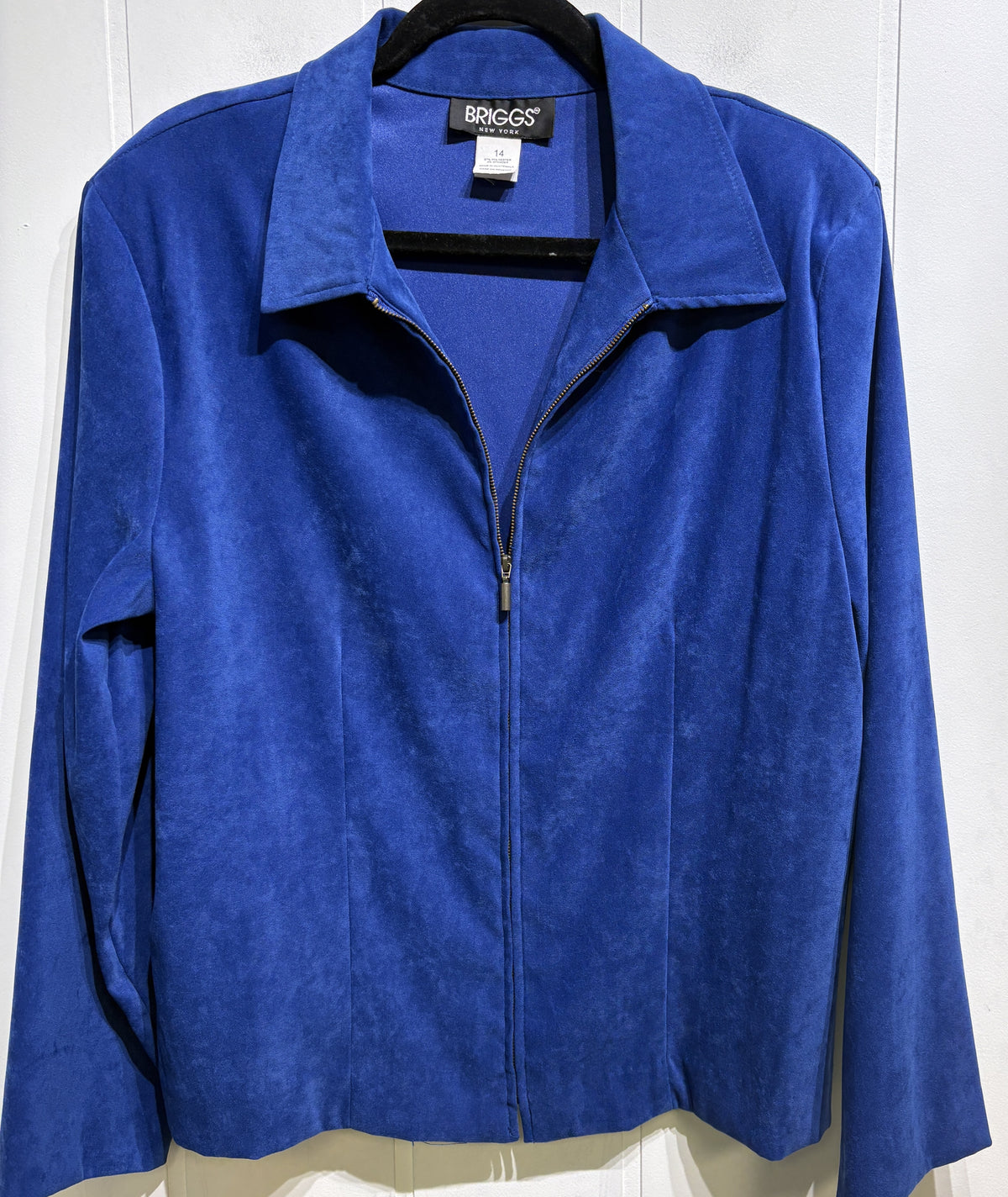 Briggs NY Full-zip Suede Jacket