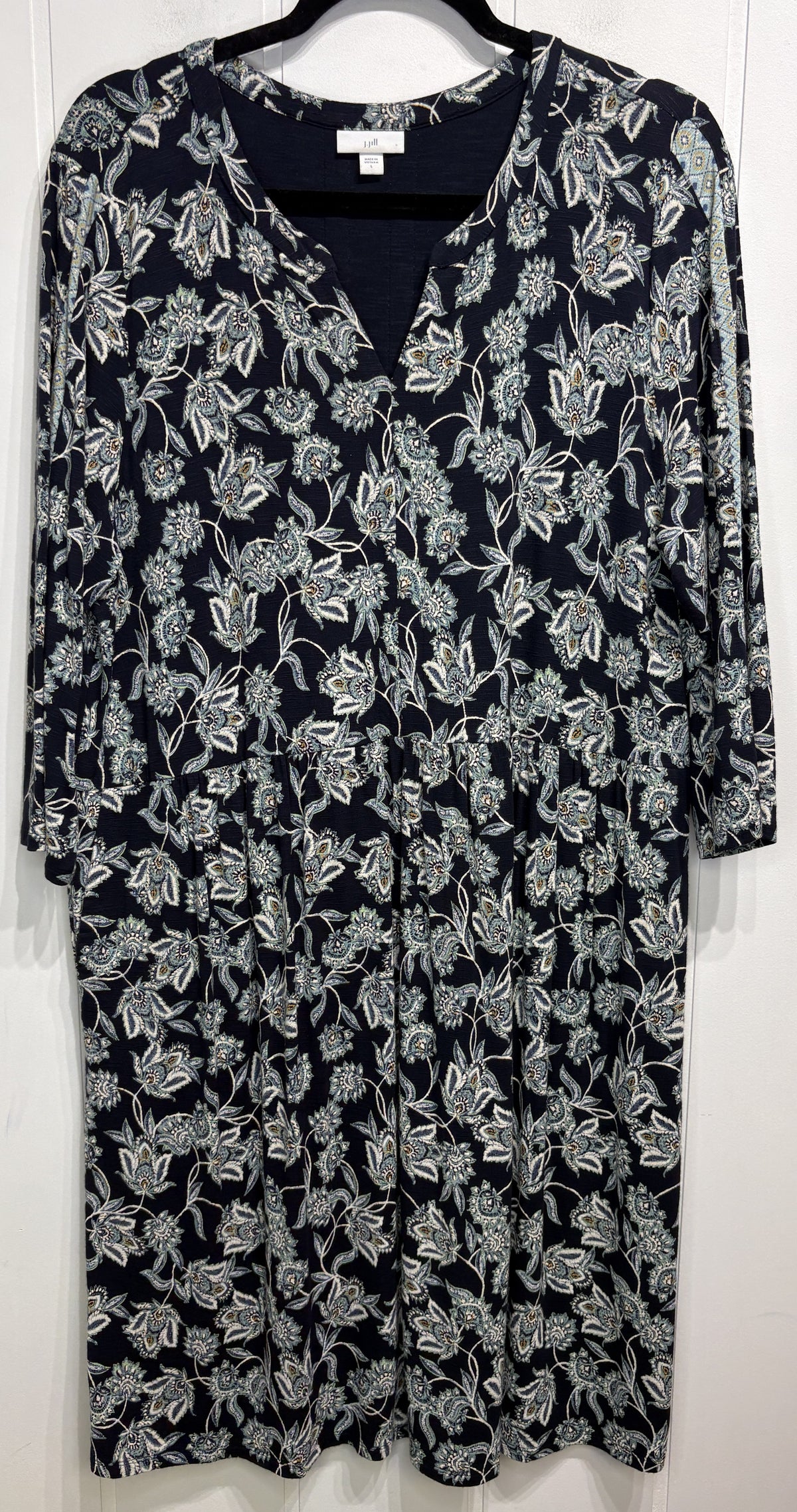 J.Jill Paisley Print Knit Dress