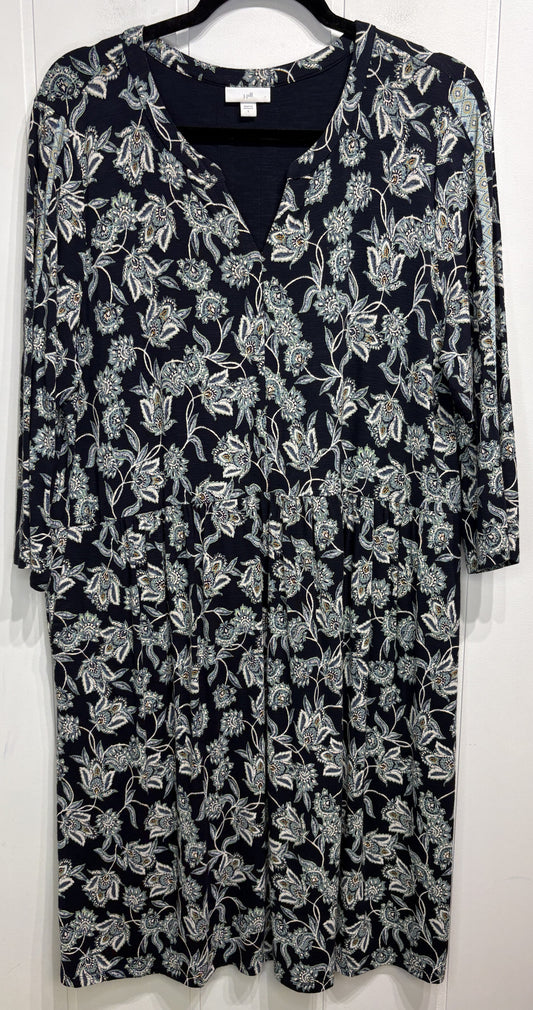 J.Jill Paisley Print Knit Dress