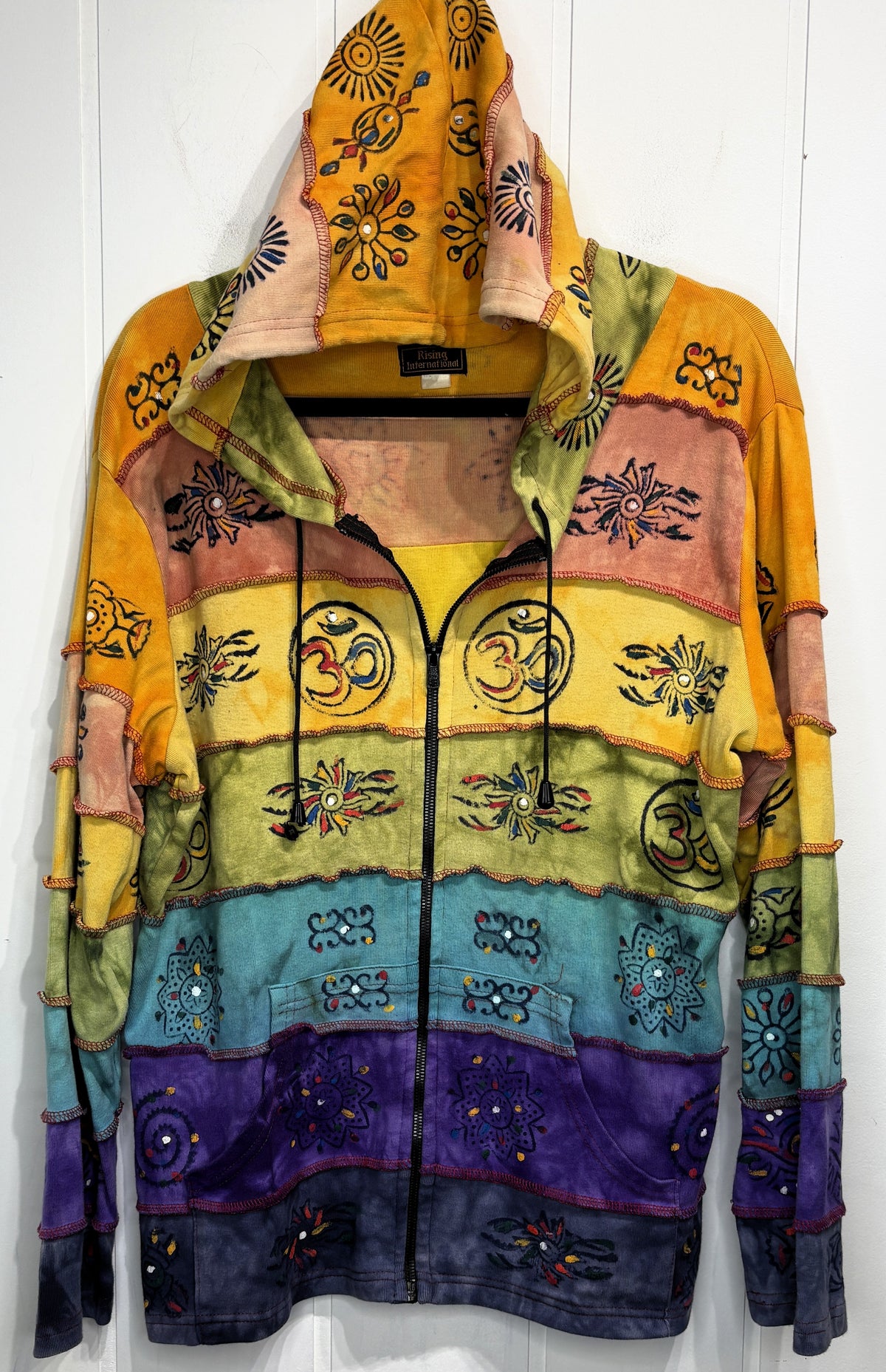 Rising International Boho Zip Hoodie