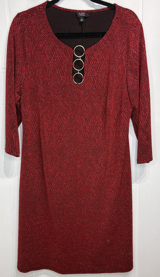 MSK 3-Ring Sparkly Holiday Dress