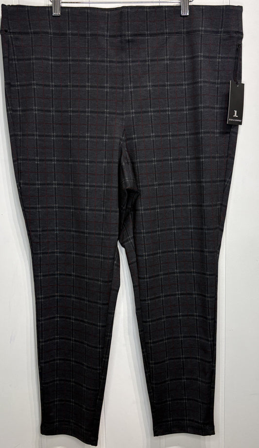 Jules & Leopold Plaid Dress Pants
