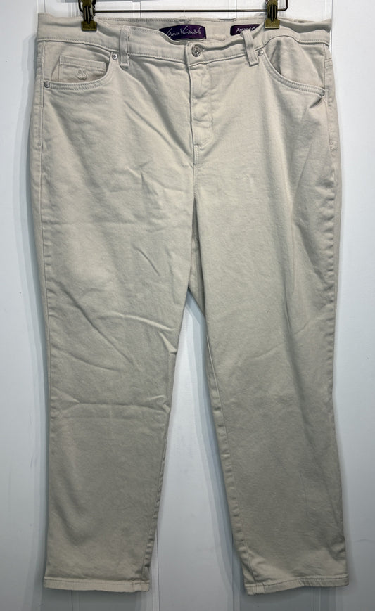 C.J. Banks Cropped Twill Pants