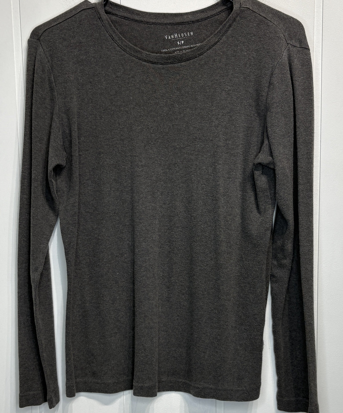 Van Heusen Plain LS Shirt
