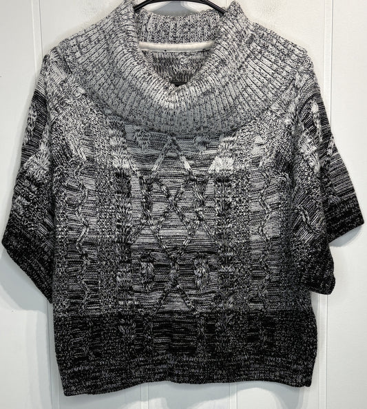 WHBM Cable-knit Ombre SS Sweater