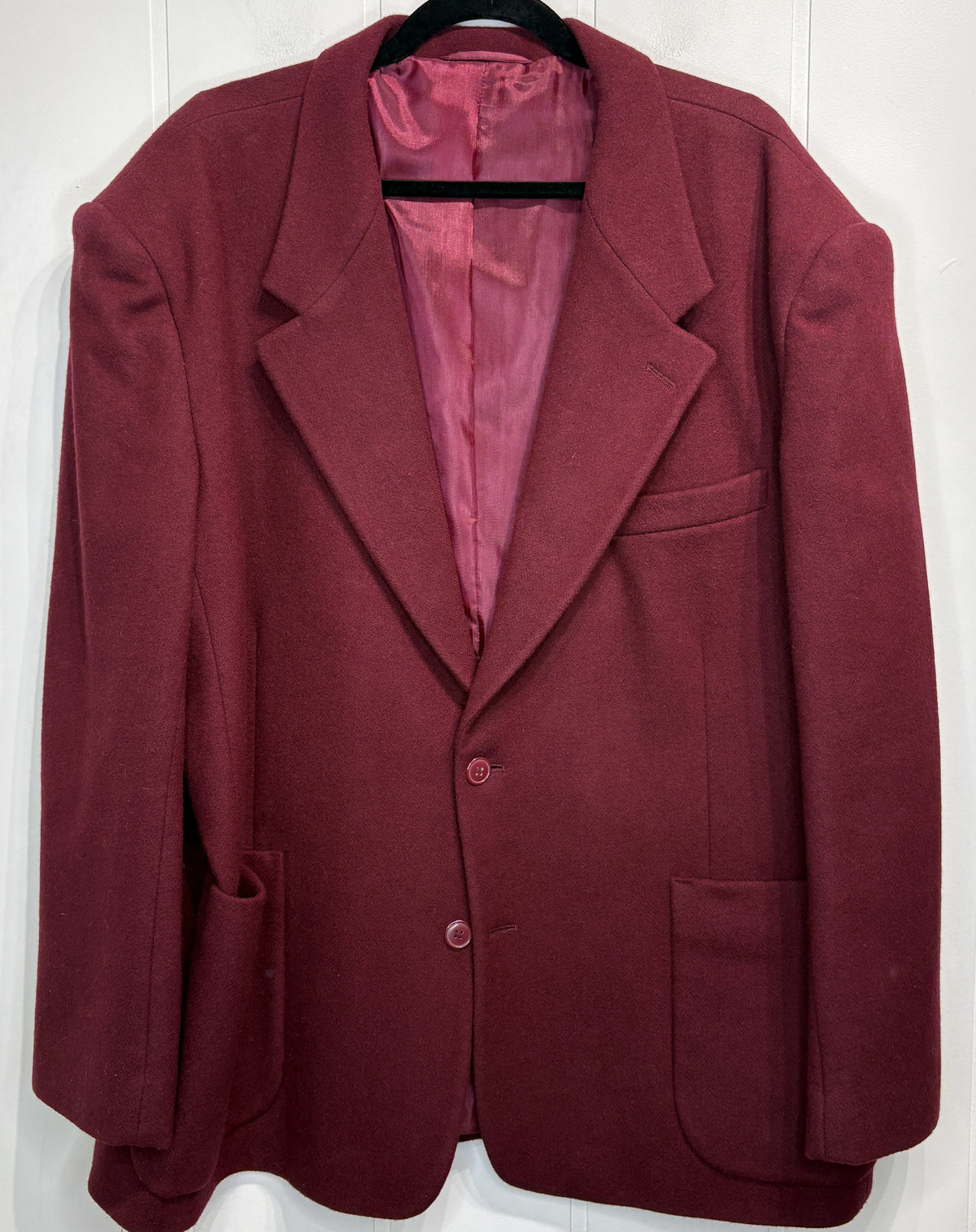 Men's 100% Wool Lined Jacket
