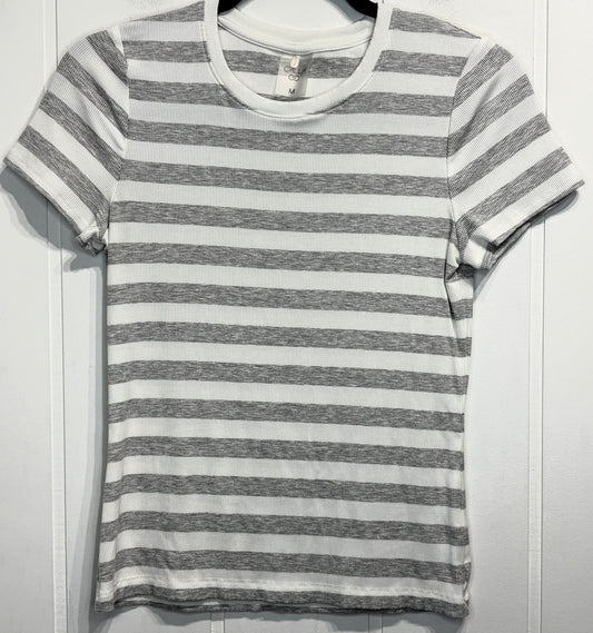 Calia Ribbed Striped T-Shirt