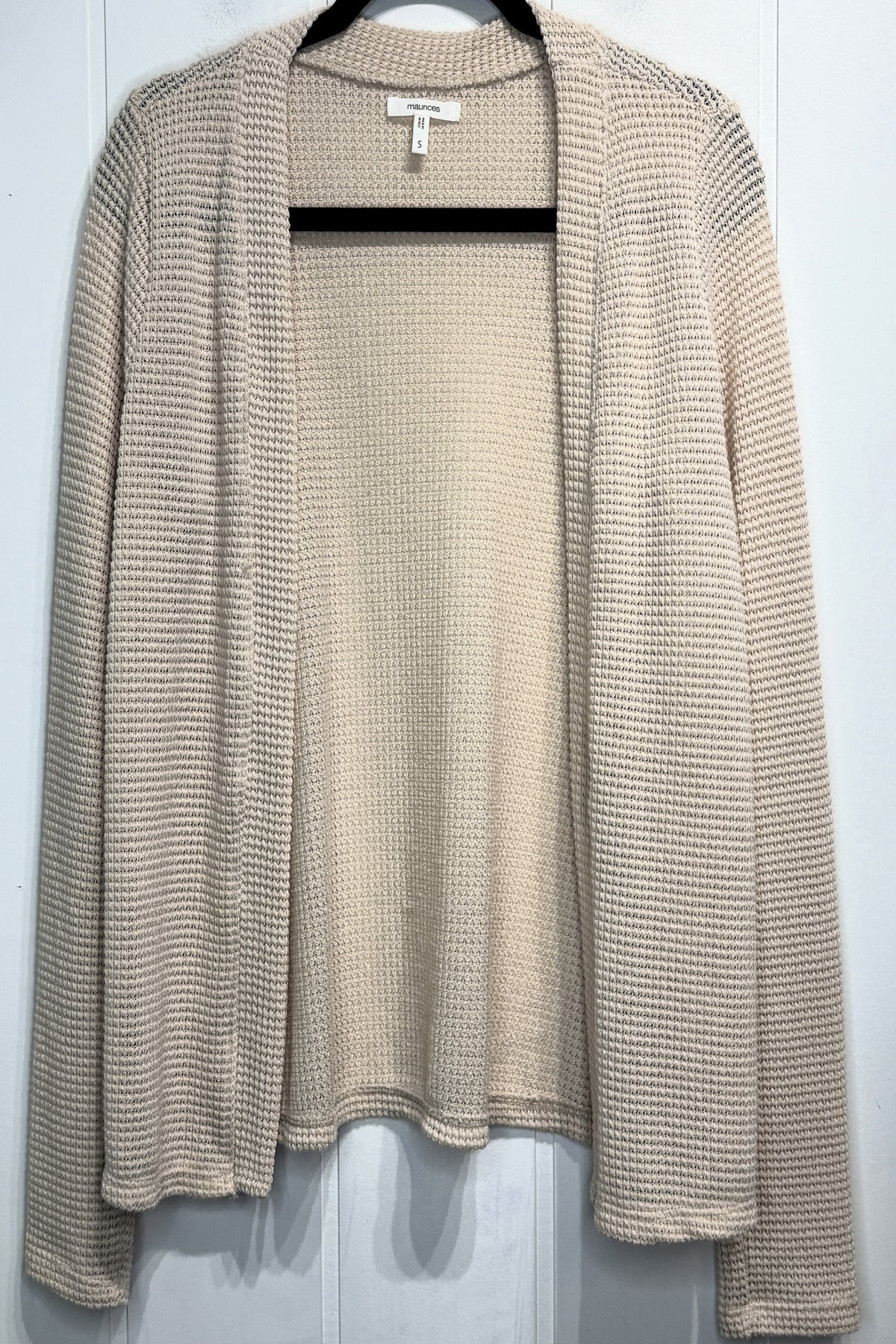 Maurices Waffle Knit Cardigan