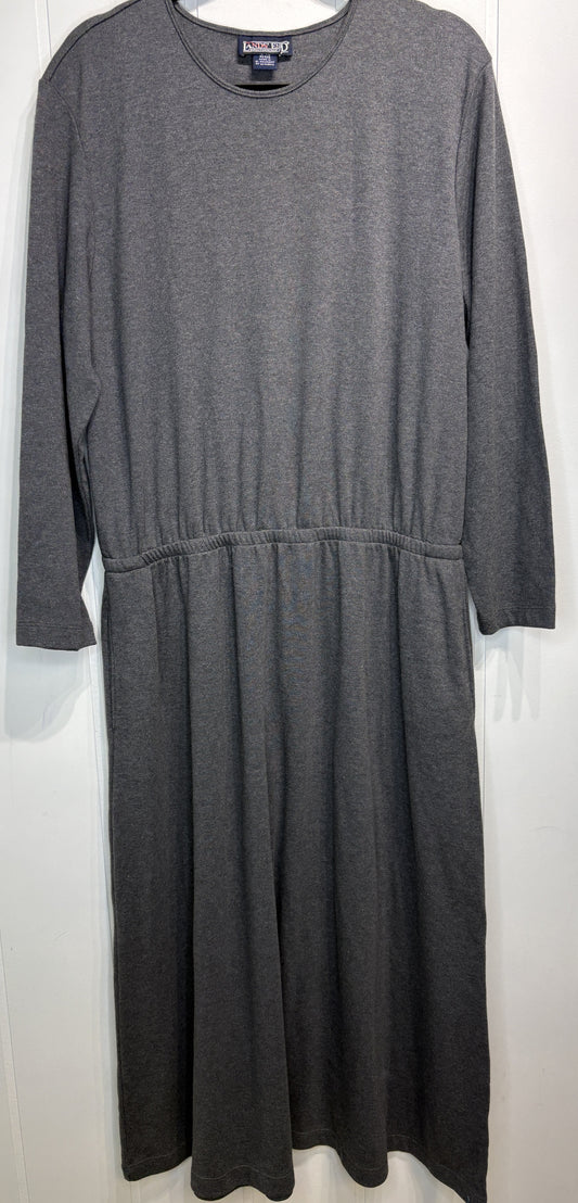 Lands'End Elastic Waist Knit Dress