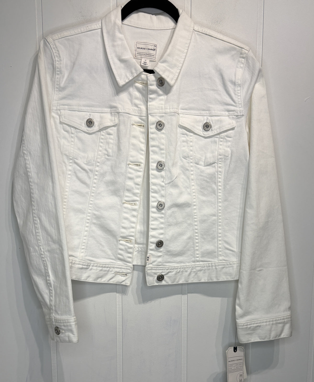 Melrose Cropped Denim Jacket