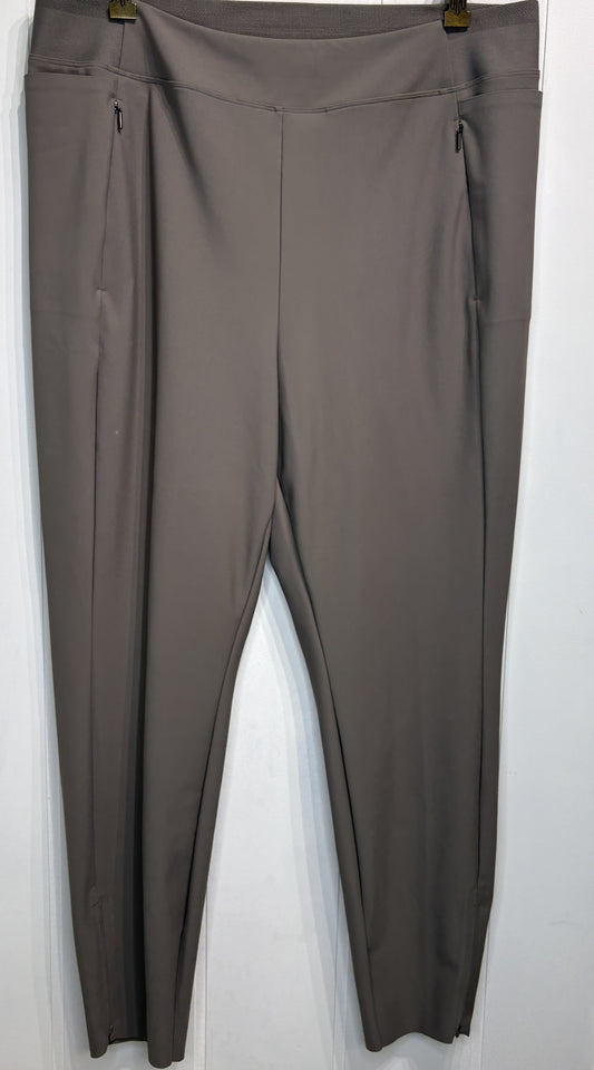 Athleta Elastic Waist Pants w/Zip Ankle