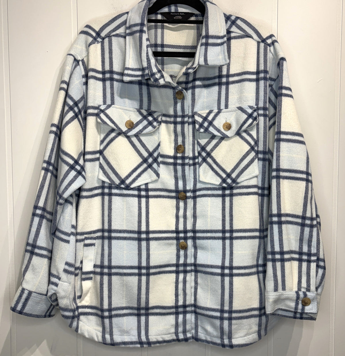 Member's Mark Plaid Shacket