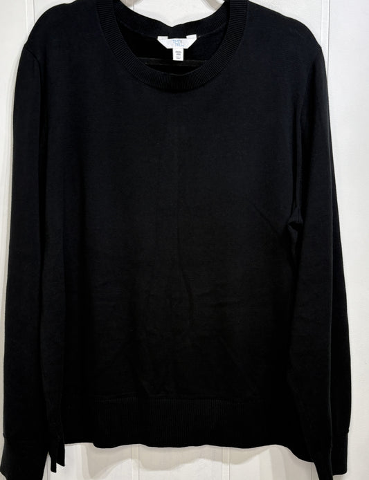 Ribbed Hem Lightweight Sweater