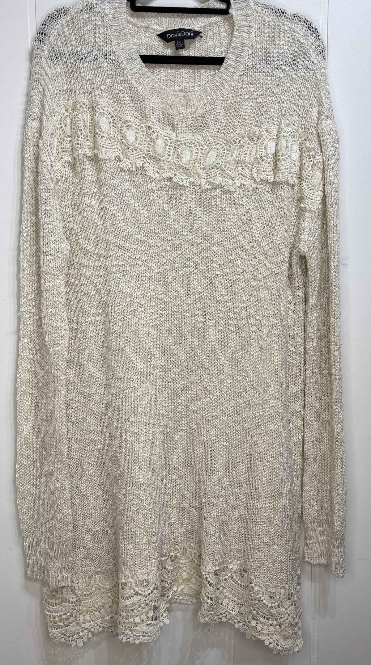 Davi&Dani Crochet Embroidered Dress
