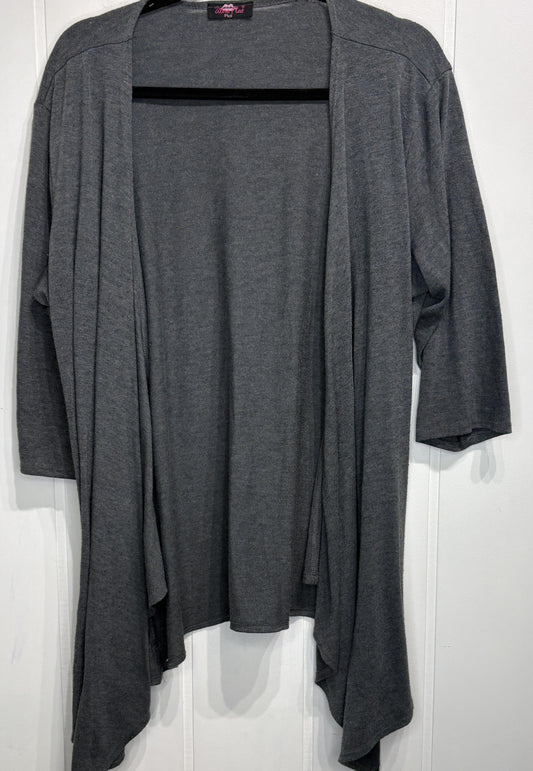 Ultra Flirt Open Front Drape Cardigan