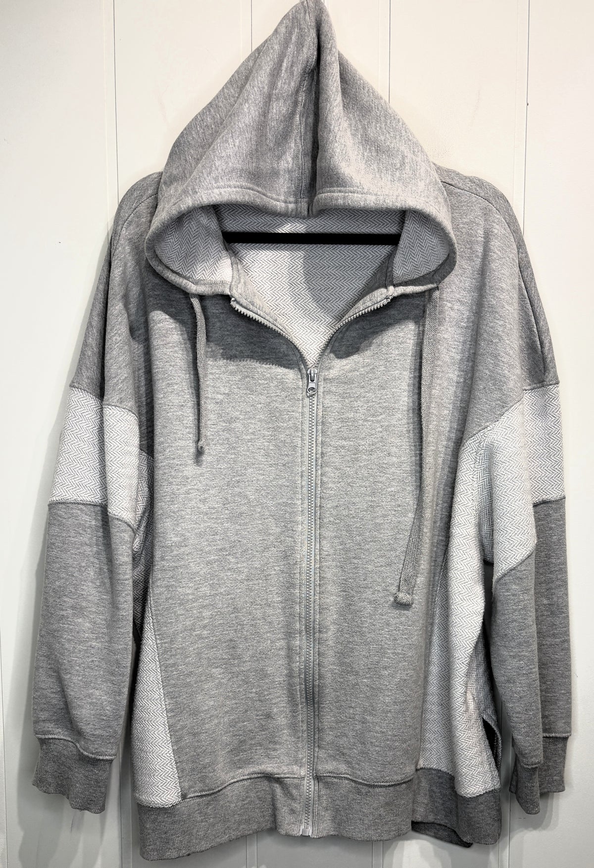 Daily Thread Full Zip Chevron Hoodie