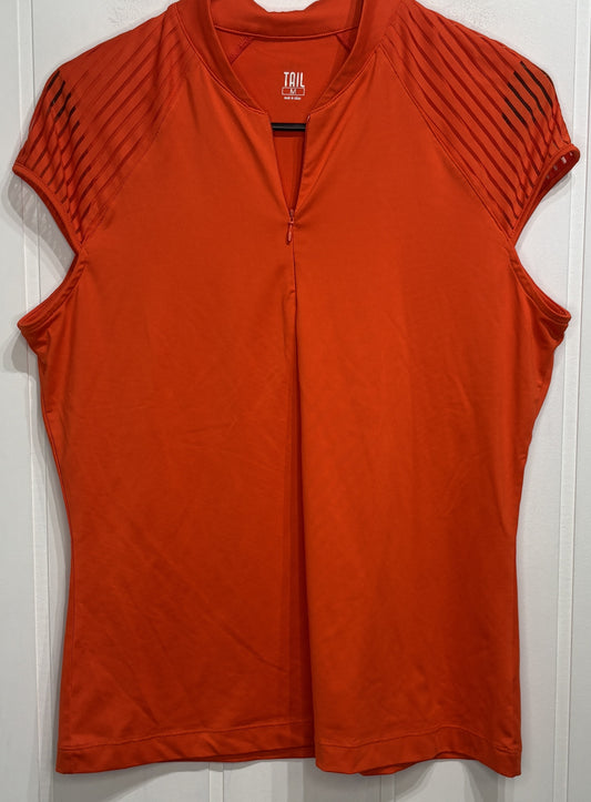 Tail Athletic Top w/Pleated Shoulders