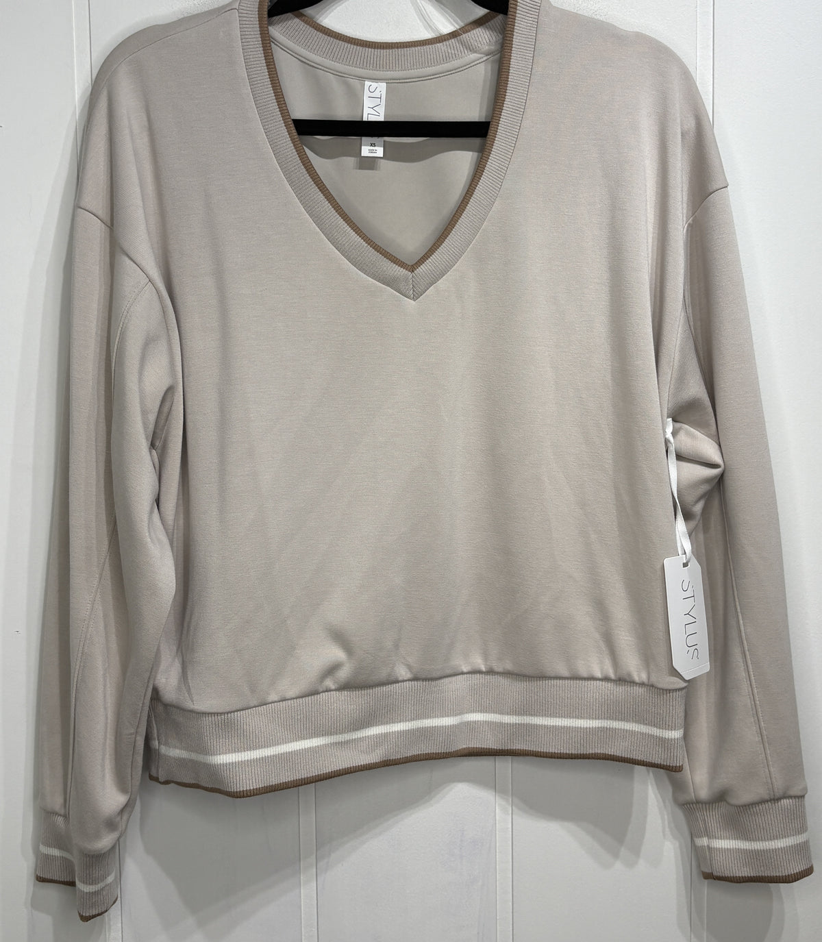 Stylus Soft V-Cut Sweater