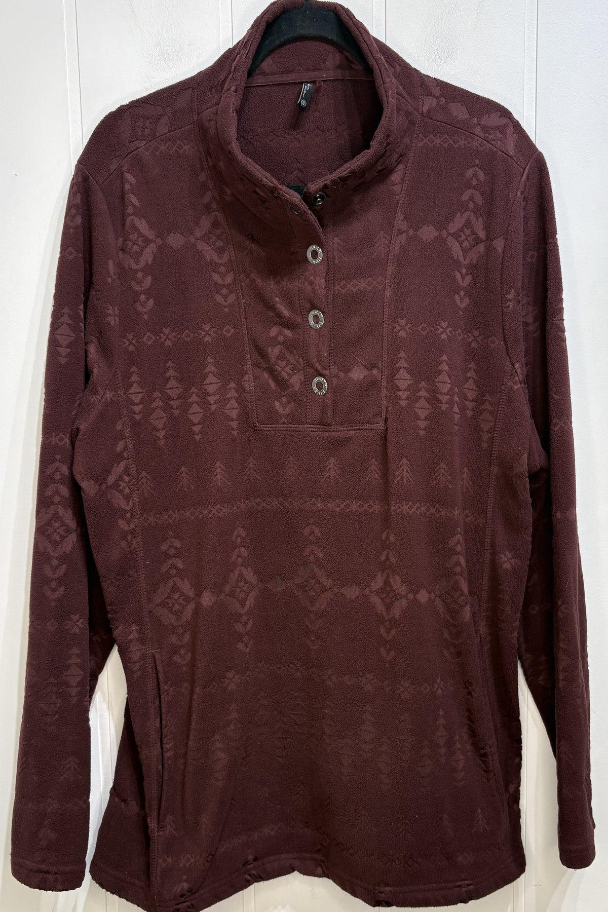 North River Embossed Fleece Sweater