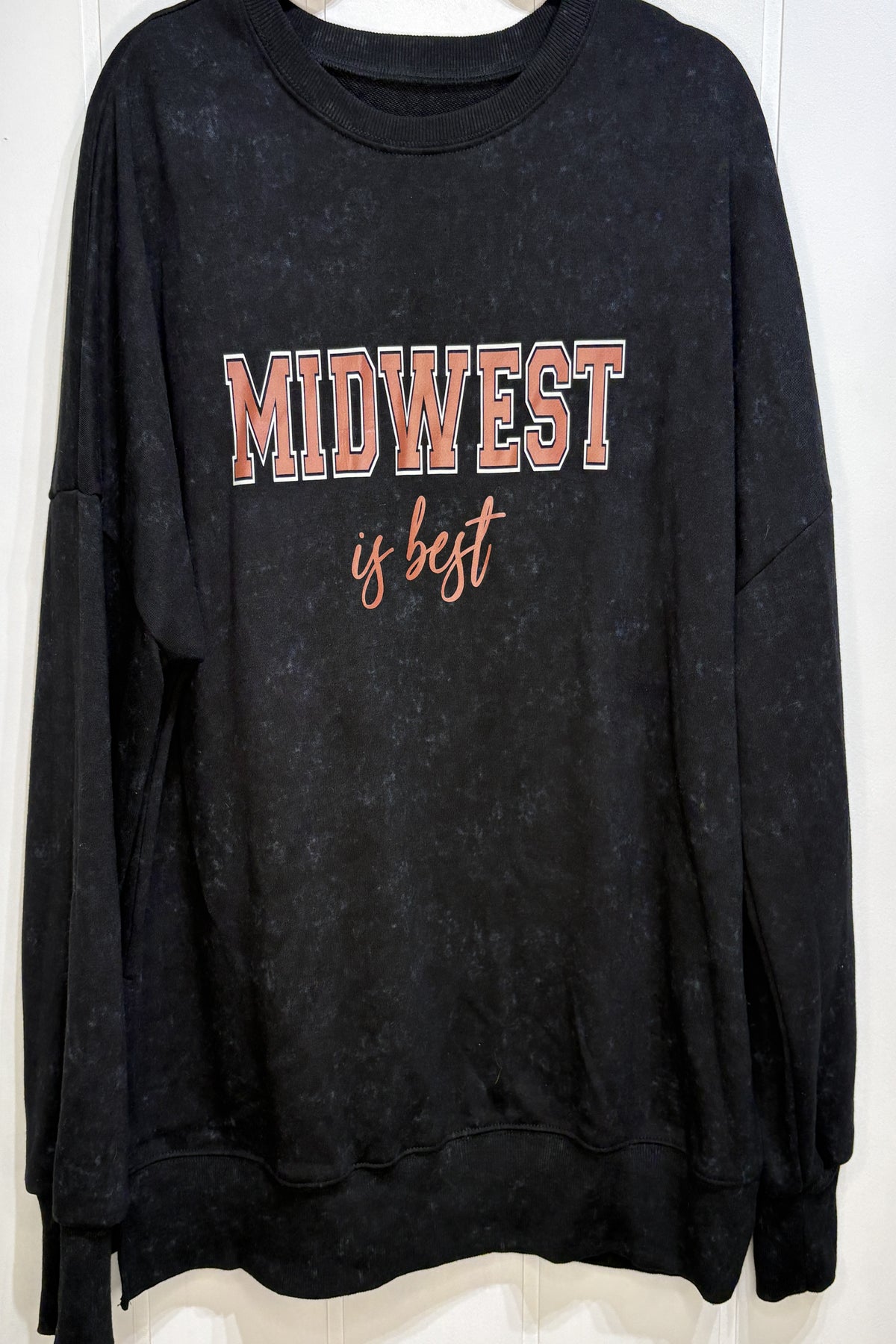 Midwest Is Best Oversized Crewneck
