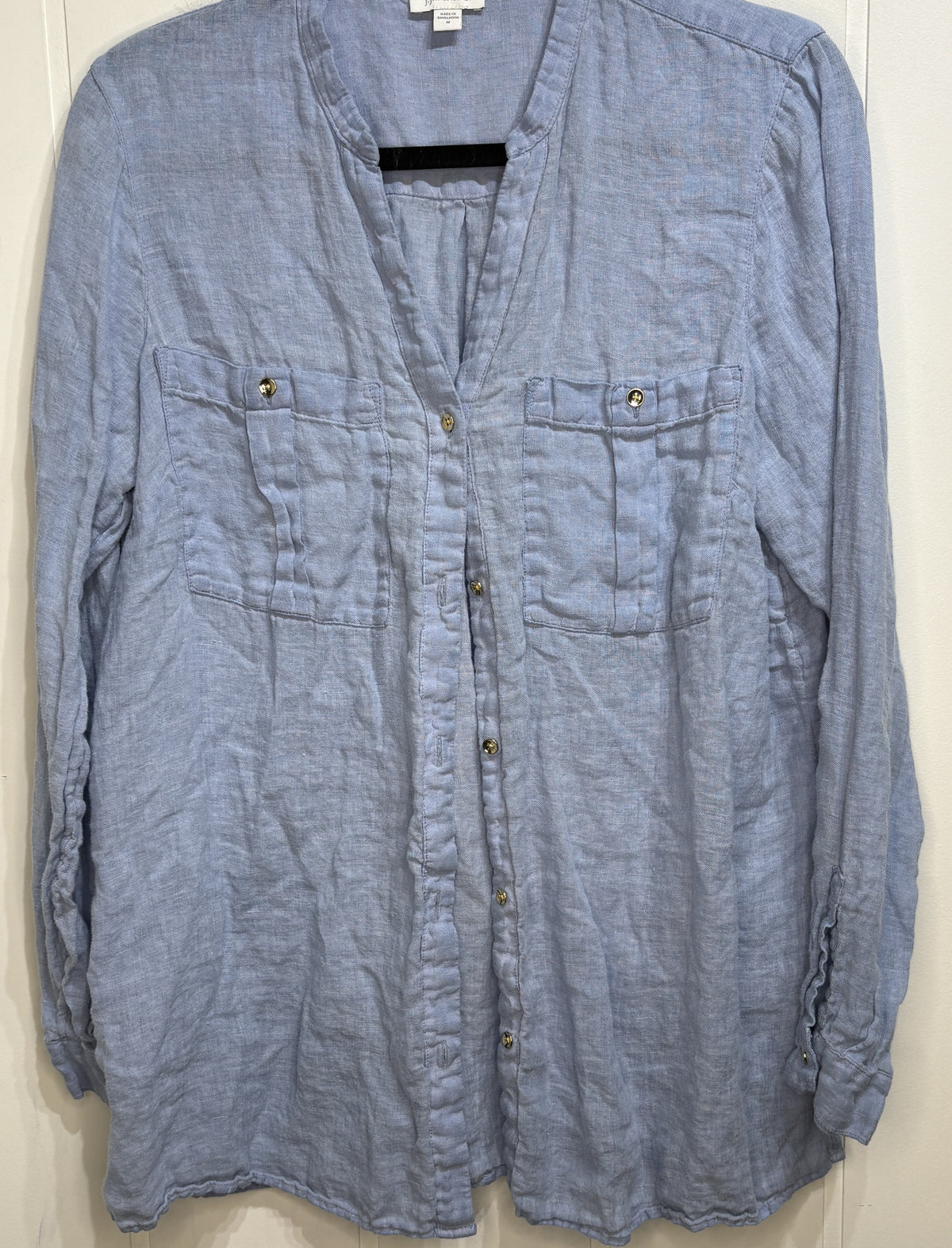 J.Jill Linen Button-down Blouse