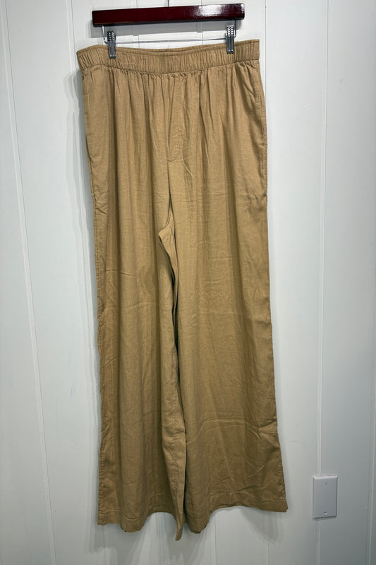 AE Linen Wide Leg Pant