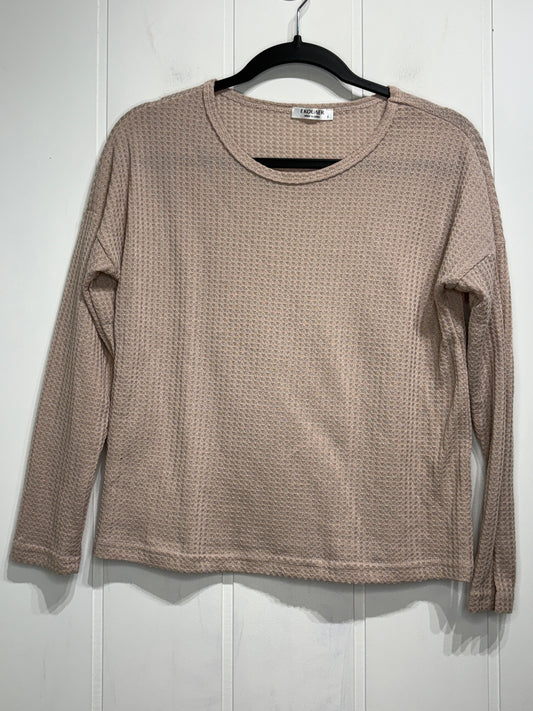 Waffle Knit Long Sleeve