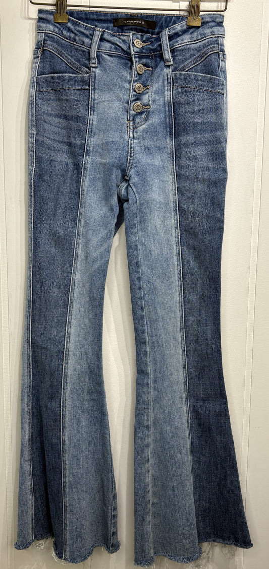Flying Monkey Middle Seam Flare Jeans