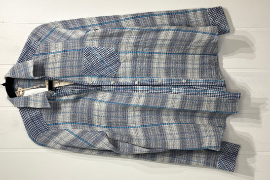 Alex Button Down Plaid Shirt
