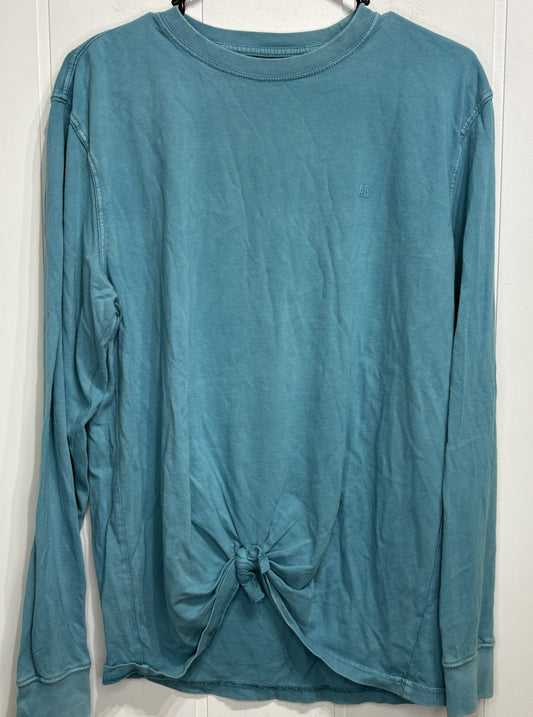 AE Twist-Front Oversized Shirt