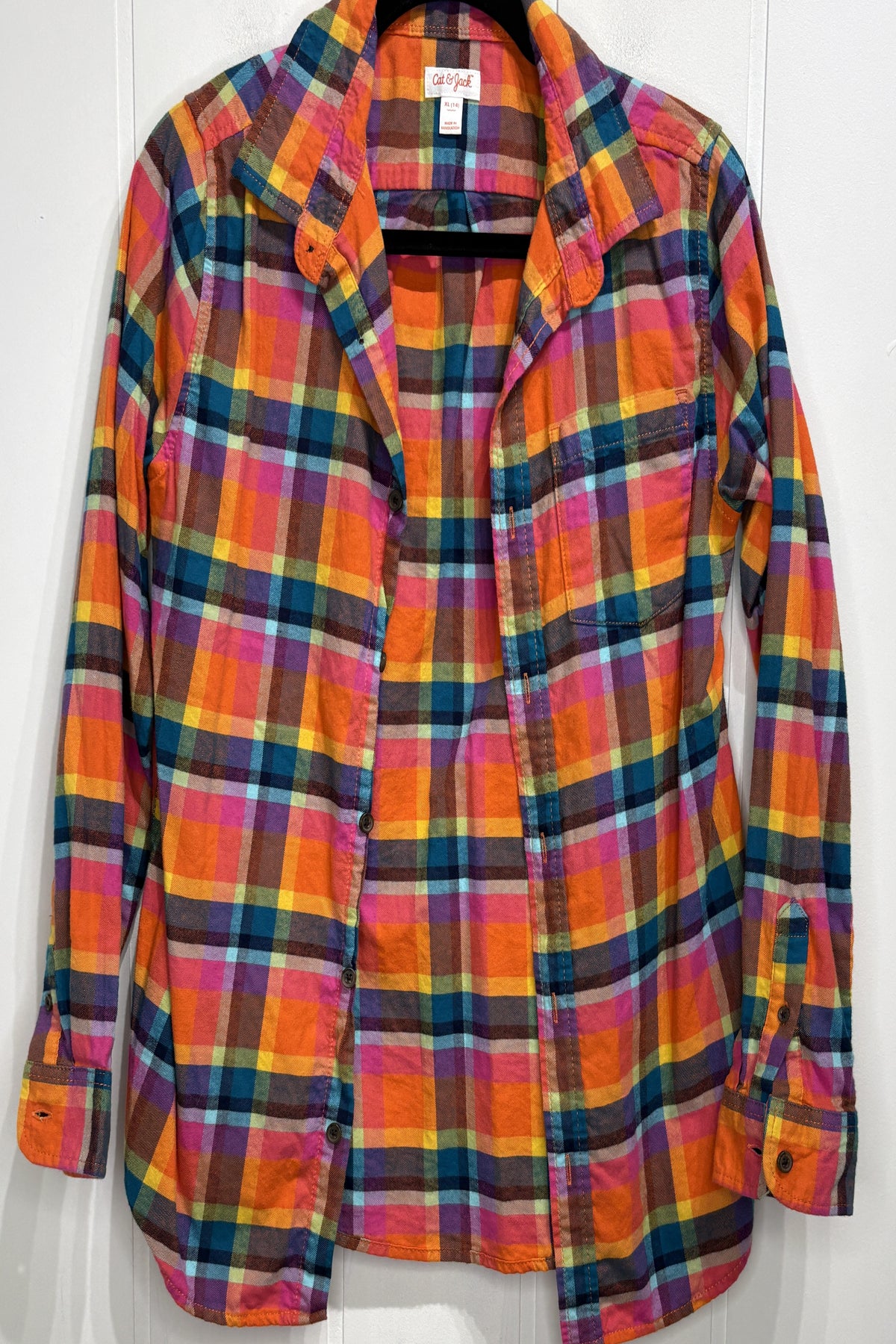 Cat&Jack Rainbow Flannel