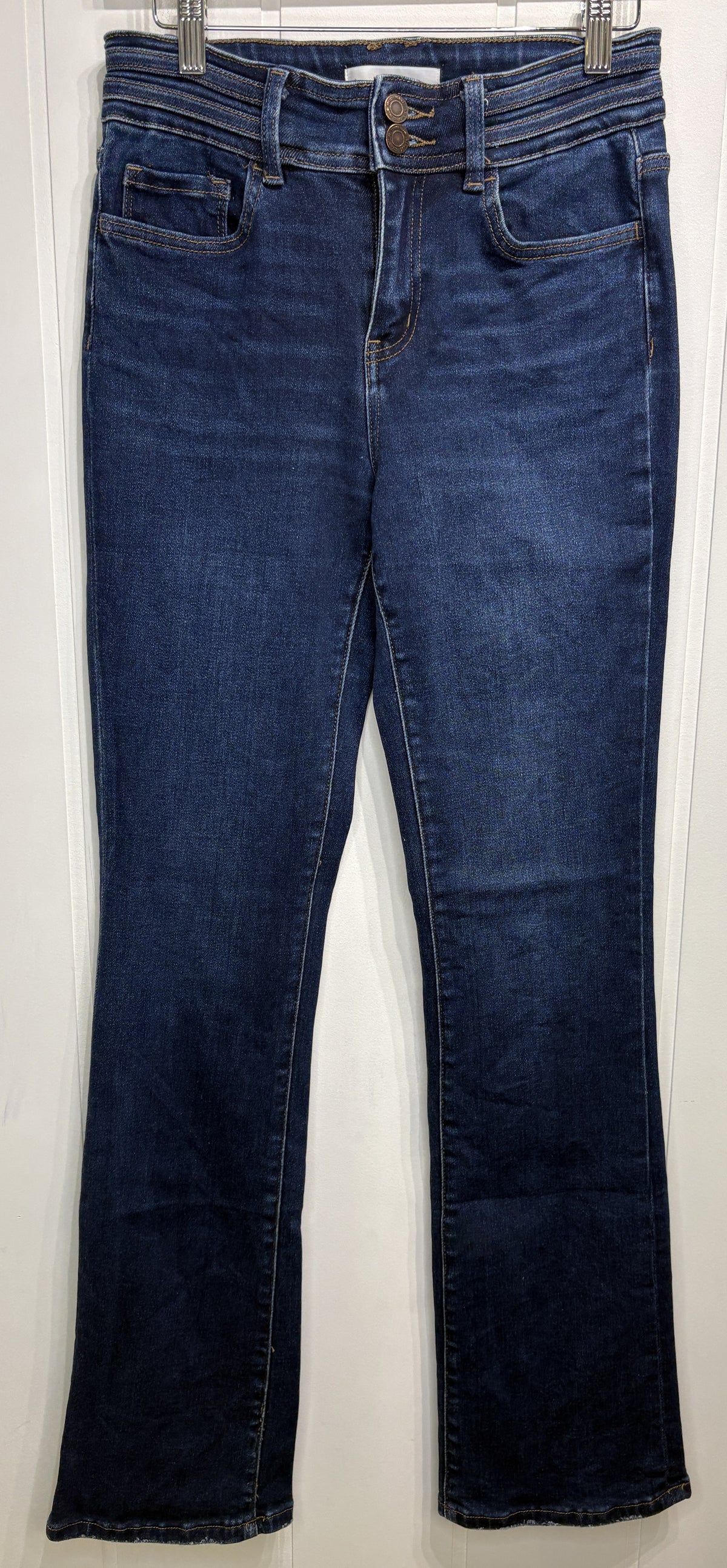 Vervet Blue Double Button Jeans