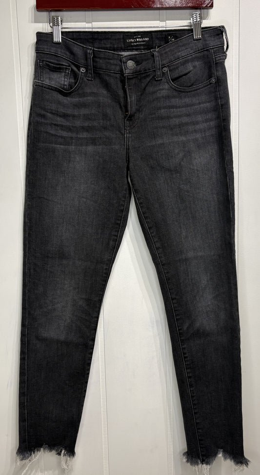 Lucky Brand Fray Ankle Jeans