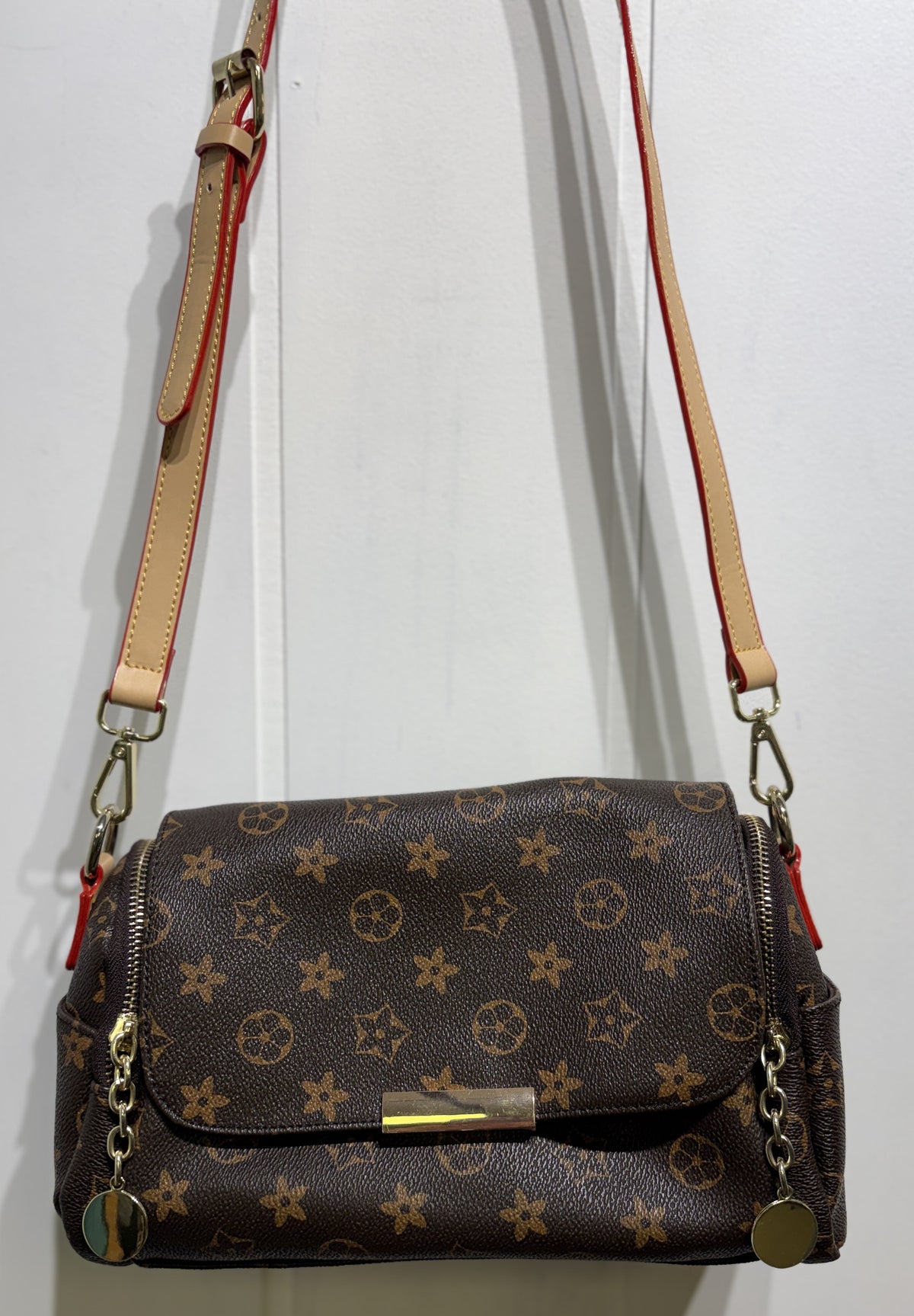 Faux Louis Vuitton Crossbody Bag
