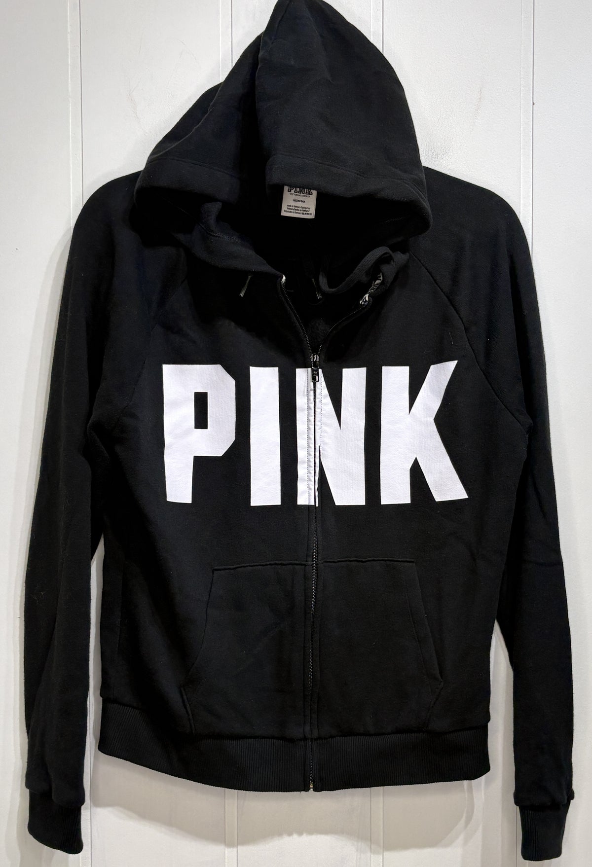 PINK Logo Full-zip Hoodie