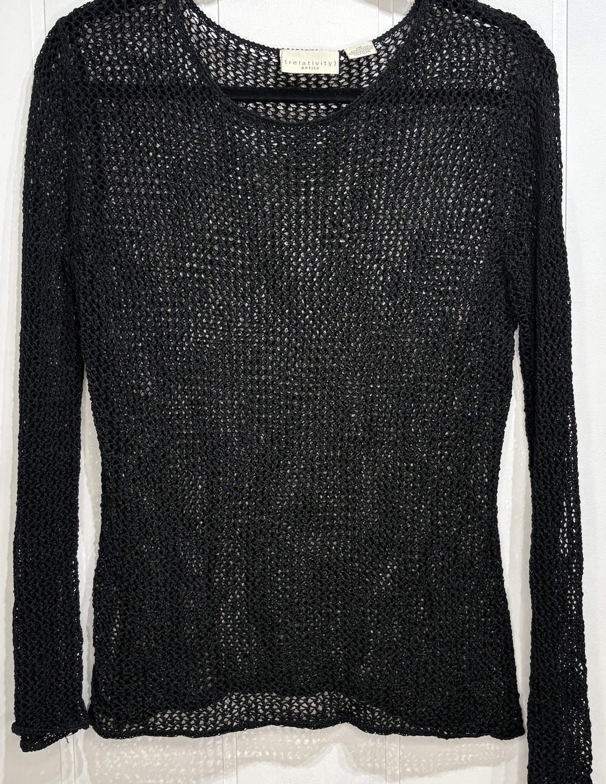 Relativity Crochet-knit Top