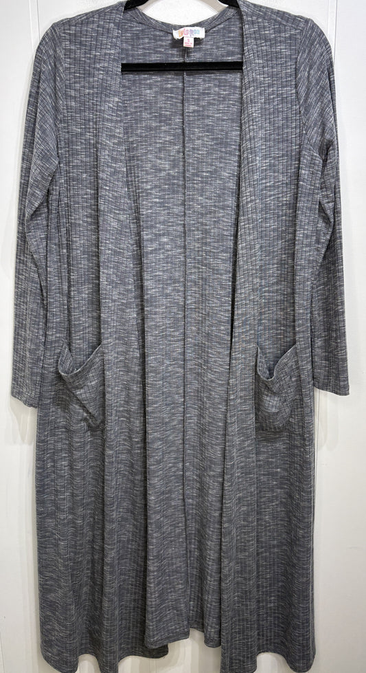 LuLaRoe Long Ribbed Pocket Cardigan