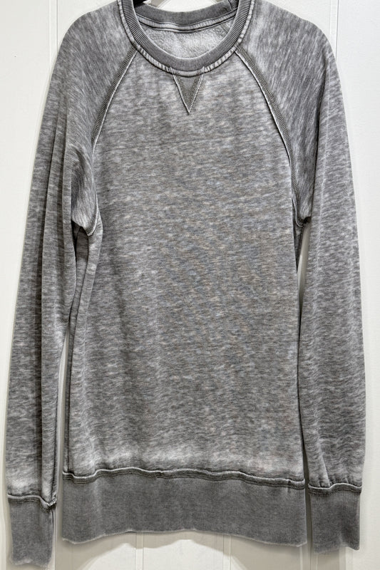 Crewneck Sweatshirt w/Contrast Seams
