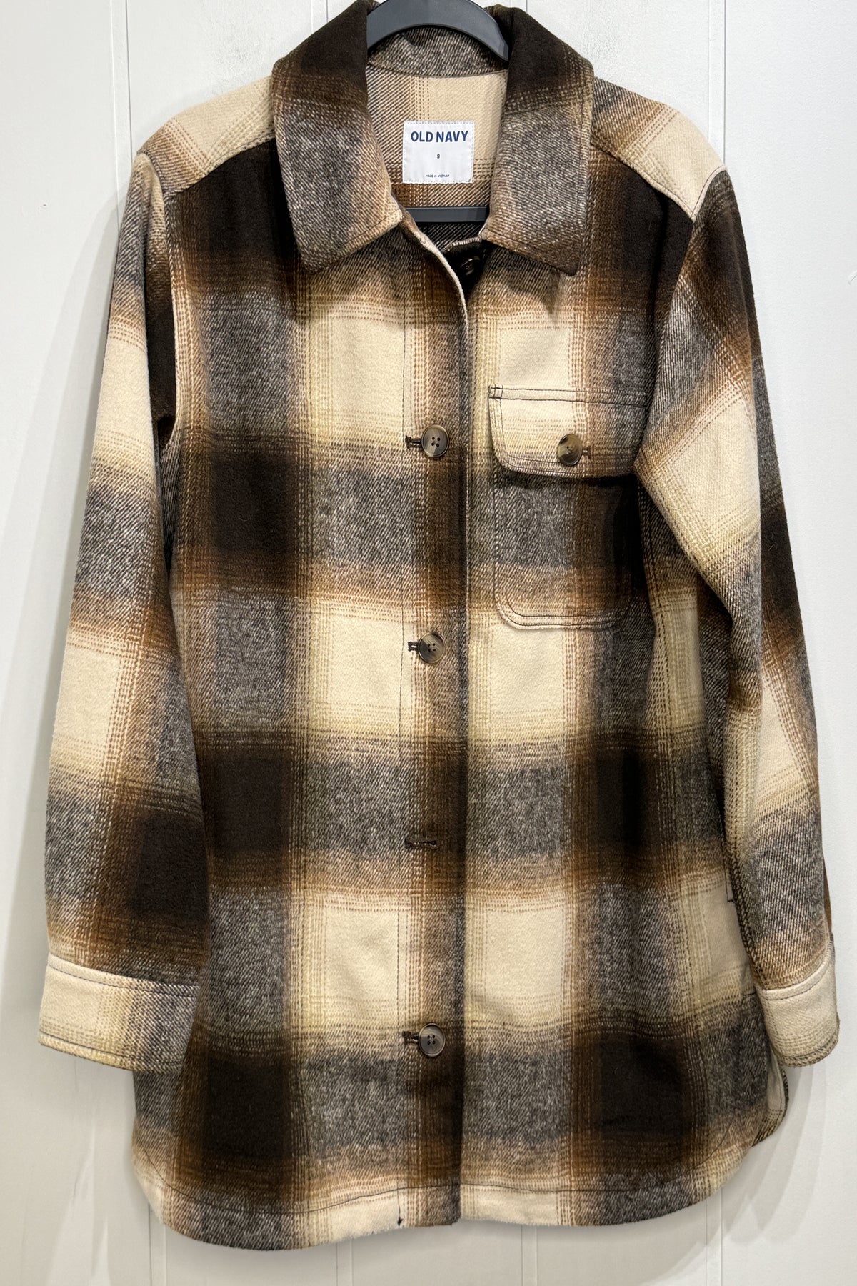 Old Navy Plaid Flannel Jacket