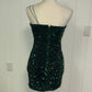 Formal Dress Sequin One Shoulder