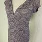 Formal Lace Sequin Flower Dress