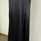 Formal Satin Crepe Halter Dress