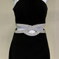 Formal Dress with Bling Cut-out