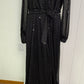 Formal Sheer Sequin LS Dress