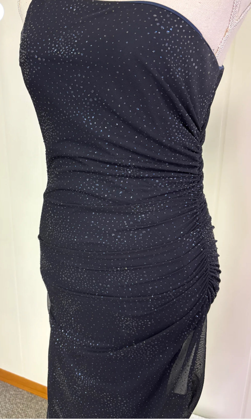 Formal One Shoulder Sequin Dress
