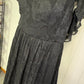 Formal Dress Long Slit Ruffle Sleeves