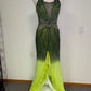 Formal Dress Beaded Mermaid Halter