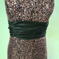 Formal Strapless Sequin Dress