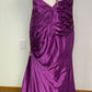 Formal Dress One Shoulder Beaded Strap